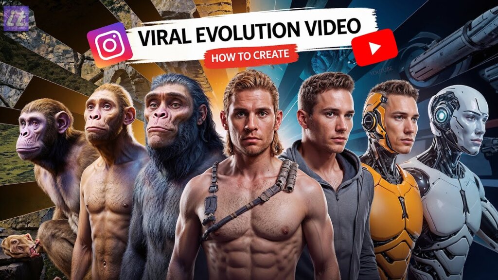 How to create evolution viral Reels using Luma AI